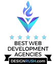 DesignRush top-ranked digital agency listing badge — Digital Heroes
