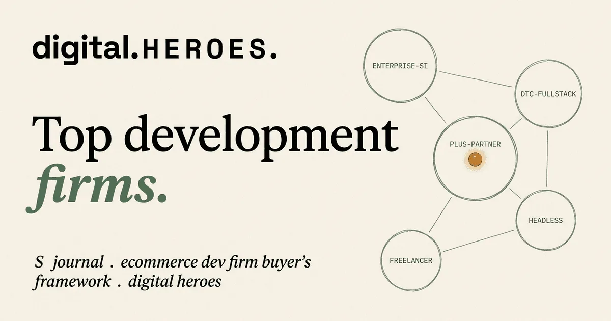 Top Ecommerce Development Firms