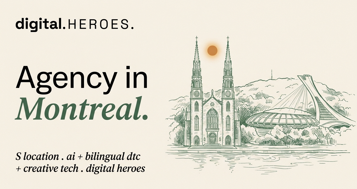 Editorial Montreal scene with Notre-Dame Basilica spires and Mount Royal silhouette over the Old Port and St. Lawrence River